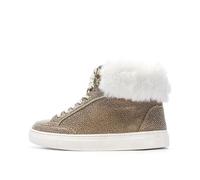 Baskets Beige/Noir Femme Les Tropéziennes Roadster Leopard 36