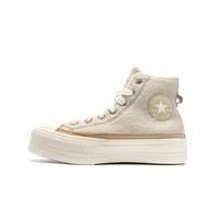 Baskets Beiges Femme Converse Chuck Taylor All Star Lift 39 1/2