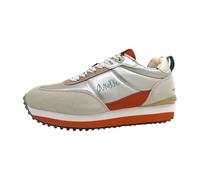 Anekke Chaussures de sport beiges pour femme - Sneakers Smart Semelle dentée et semelle intérieure amovible - Design moderne et imprimé, beige, 39 EU