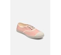 Baskets Bensimon Tennis Linen Shiny W pour Femme 36 Beige