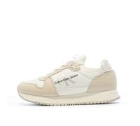 Baskets Blanche/Beige Femme Calvin Klein Jeans Runner Sock 39