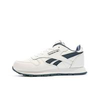 Baskets Blanche/Marine Garçon Reebok Classic Leather 100069851 32 1/2