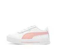 PUMA Baskets Blanche/Rose Fille Inf Carina Rose 26FR