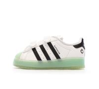 Baskets Blanches Bébé/Enfant Adidas Superstar Led Light 25