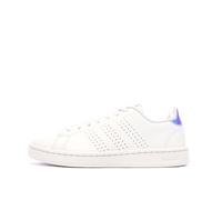 Baskets Blanches/Bleu Femme Adidas Advantage17 37 1/3