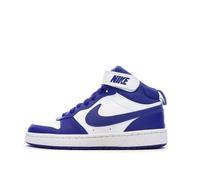 Baskets Blanches/Bleu Femme Nike Court Borough Mid 2 38 1/2