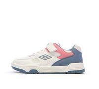 Baskets Blanches/Bleu/Rose Fille Umbro Travys 32