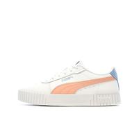 Baskets Blanches/Corail Femme Puma Carina 2.0 - 36