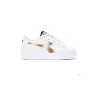 Baskets blanches Diadora Game Step Glow pour filles 35 1/2