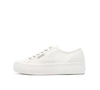 Baskets Calvin Klein VULC FLATFORM CTN LO pour Femme 39 Blanc