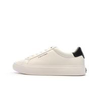 Calvin Klein Baskets Basses en Cuir Blanc