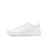 Baskets basses hommes Tommy Hilfiger TH BASKET CORE LEATHER Blanc 43