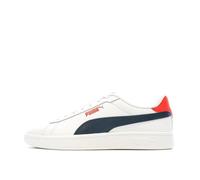 Baskets Blanches/Marine Garçon Puma Smash 3.0 38