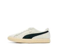 Baskets Blanches/Noires Homme Puma Clyde Teasel 45