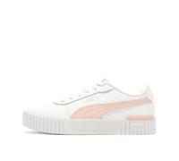Baskets Blanches/Rose Femme Puma Carina 2.0 37,5