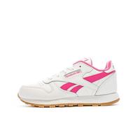 Baskets Blanches/Rose Fille Reebok Classic Leather 100034223 28