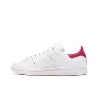 adidas Baskets Blanches/Roses Fille Stan Smith