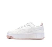 Baskets Blanches/Roses Fille Puma Carinas 37
