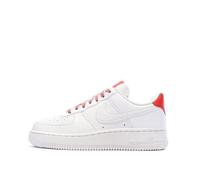 Baskets Blanches/Rouge Mixte Nike Air Force 1 07 37 1/2