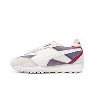 Baskets Blanches/Violettes Femme Puma Blktop 46