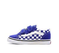 Baskets Bleu Garçon Vans Old Skool V Check 25 1/2