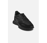 BOSS Baskets en mélange de matières avec mesh et cuir - Style Jonah_Runn_mxmnN, 50536496 Noir 39