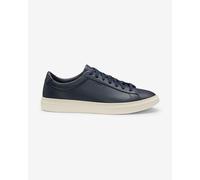 BOSS Baskets en cuir grainé avec semelle en gomme - Style Kieran_Tenn_algr, 50548716 Bleu foncé 45