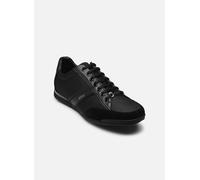 BOSS Hommes Saturn Lowp Baskets en mélange de matières avec Similicuir et Cuir suédé