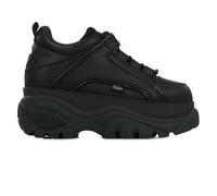 Buffalo Baskets basses 1339-14 2.0 à lacets Noir/Blanc Femme Taille 38