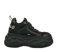 Buffalo Baskets femme Blader Matcha – Vegan Nappa/Nubuck/Mesh Noir Taille 39