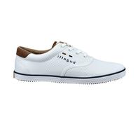 Bugatti Fashion Baskets homme Segrio, toile de coton, semelle flexible, blanc 41 EU