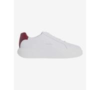 Calvin Klein Baskets Cupsole Homme Chunky Laceup en Cuir, Multicolore (Bright White/New Maroon/Khaki), 41