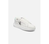 Baskets Calvin Klein CHUNKY CUPSOLE LACEUP MON LTH WN pour Femme 37 Blanc