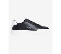 Calvin Klein Homme Chunky Cupsole Laceup LTH Ym0ym01344 Bas, Black (Black/White/Black), 45 EU