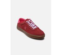 Baskets Calvin Klein LOW PRO CUPS LACE UP SUE MIX MG pour Femme 39 Rouge