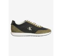Baskets Calvin Klein Retro Runner Essential Mix noir beige verdâtre - 46