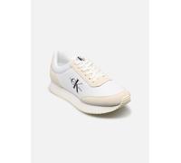 Calvin Klein Jeans Women Retro Runner Low Lace NY ML, Bright White/Creamy White, 40 EU
