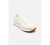 Baskets Calvin Klein Runner Laceup Low Mi pour Femme 39 Blanc