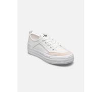 Baskets Calvin Klein VULC FLATFORM BOLD IRREG LINES pour 39 Blanc
