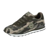 Baskets camouflage pour femme et homme avec embout en acier - Chaussures de course antidérapantes - Coupe large - Baskets orthopédiques pour l'extérieur, la randonnée, le trekking, le travail, vert
