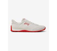 Baskets Camper Drift Walk Leather blanc rouge - 44