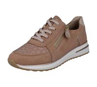 Baskets Casual Douces En Cuir Remonte Pour Femmes Semelles Amovibles D1G10