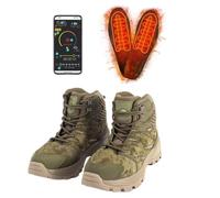 Baskets Chauffantes,Chaussures Chauffantes Électriques Chaussons Chauffants | Chauffe-pieds à mouvement libre pour hommes femmes hiver activités int