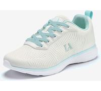 Baskets chaussures en textile, chaussures en tissu avec détails contrastés pour un look raffiné - LASCANA - blanc/menthe BLANC/MENTHE 35