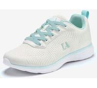 Baskets chaussures en textile, chaussures en tissu avec détails contrastés pour un look raffiné - LASCANA - blanc/menthe BLANC/MENTHE 41