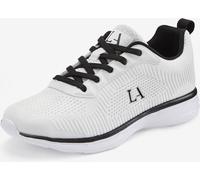 Baskets chaussures en textile, chaussures en tissu avec détails contrastés pour un look raffiné - LASCANA - blanc/noir BLANC/NOIR 38