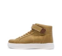 Baskets - CHEVIGNON - Garçon - Camel - Tige en similicuir - Fermeture par scratch 35