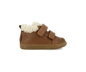 Baskets chipmunk bÃ©bÃ© Shoo Pom Bouba Scratch Wool Marron 27