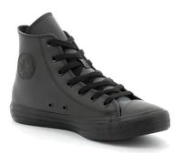 Baskets Chuck Taylor All Star en Cuir Noir - CONVERSE - Homme - Lacets - Plat 38
