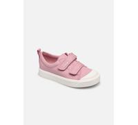 Baskets Clarks City bright T pour Enfant 25 Rose